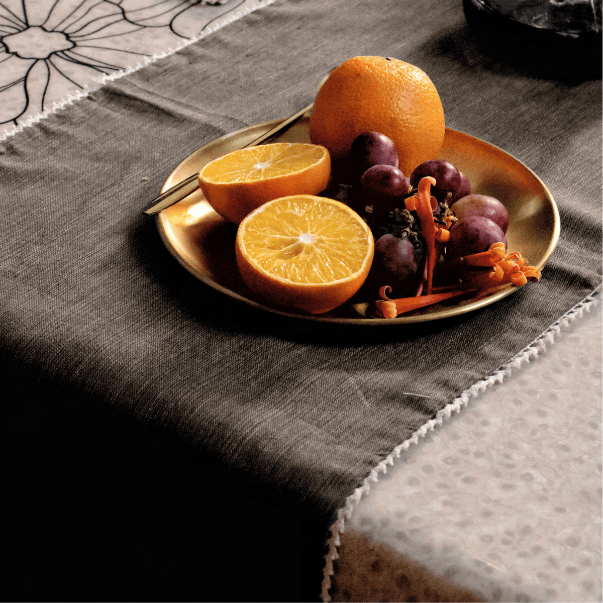 French Flax Table Linen Set : Wedding Favors | House Warming | Soiree | Home