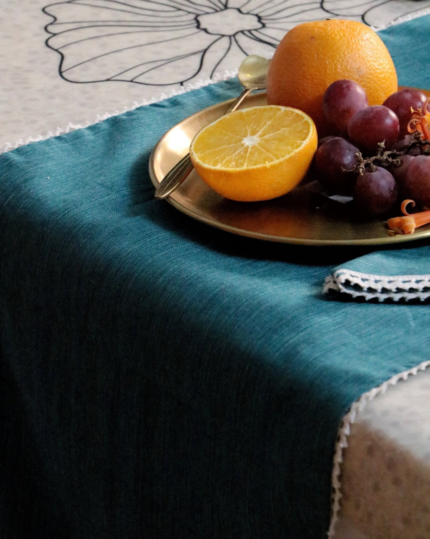 French Flax Table Linen Set : Wedding Favors | House Warming | Soiree | Home