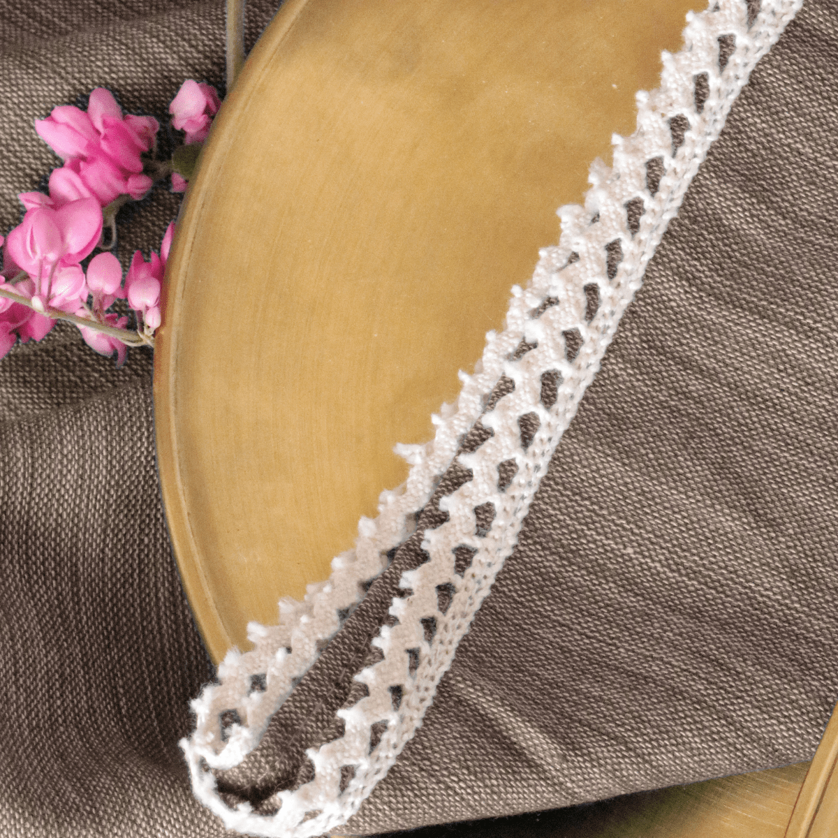 French Flax Table Linen Set : Wedding Favors | House Warming | Soiree | Home Set of 4 Natural Sand