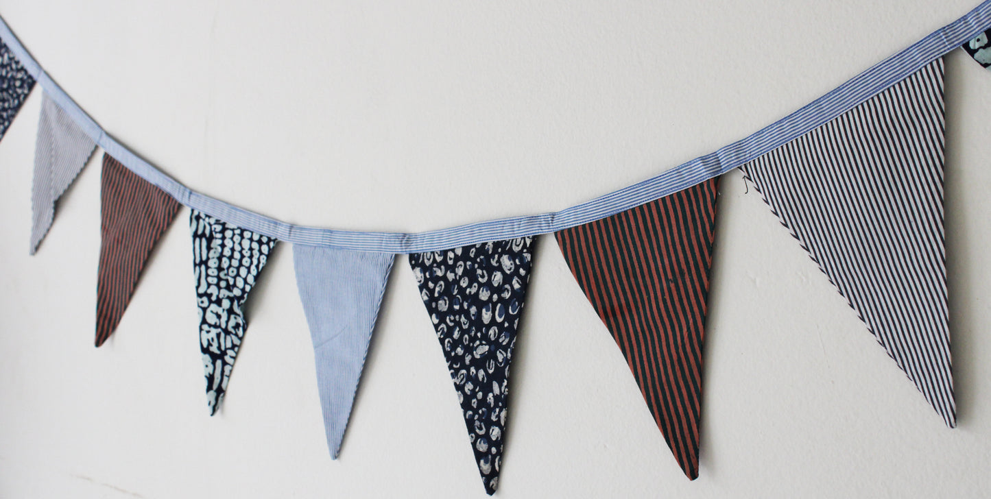 Sustainable Cotton Bunting by Ekatra - Assorted