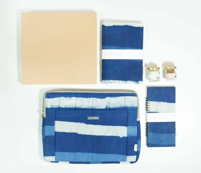 Ekatra gift set with logo placements