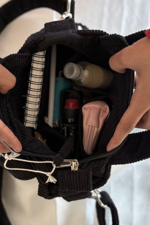Corduroy Mini Tote