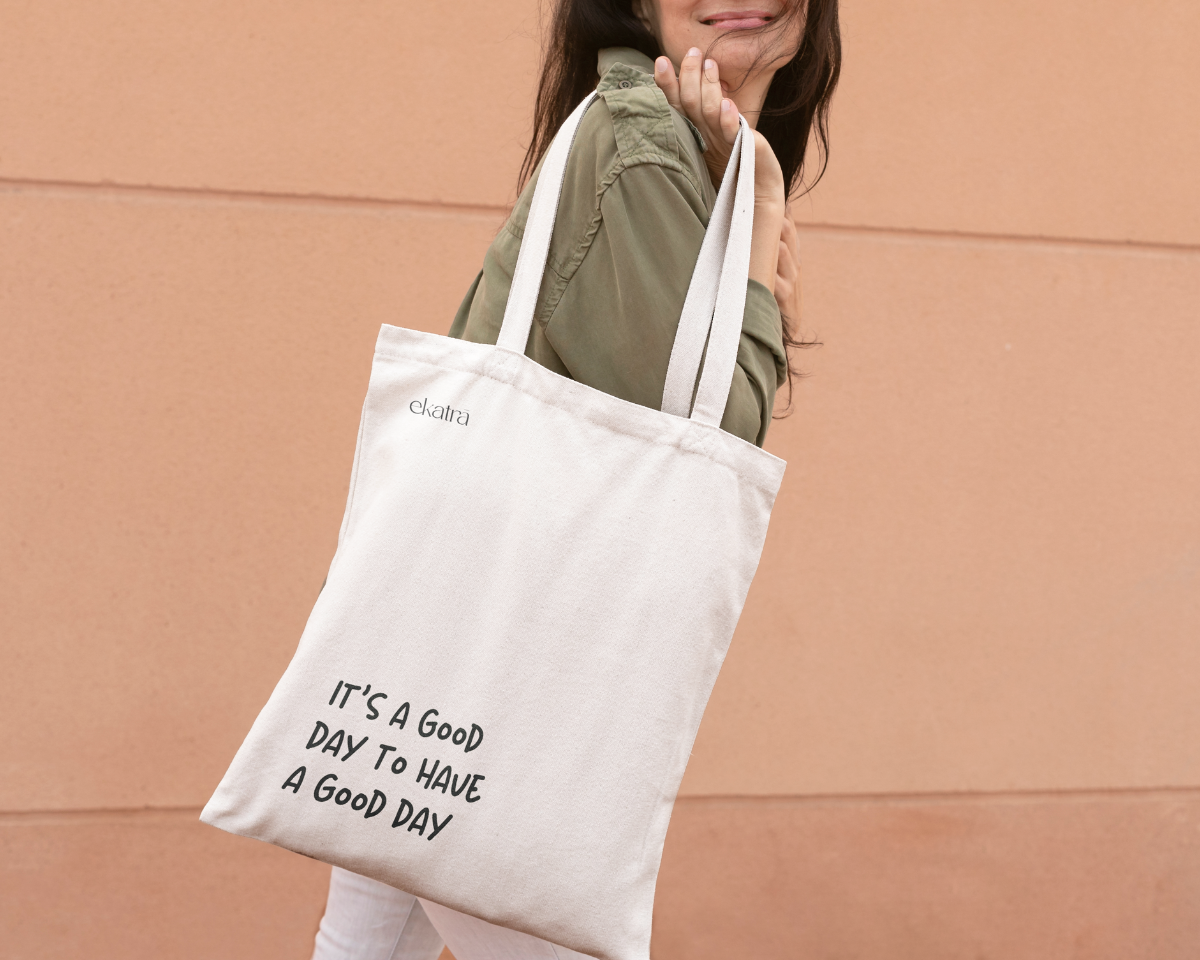 Day tote - Woven Cotton