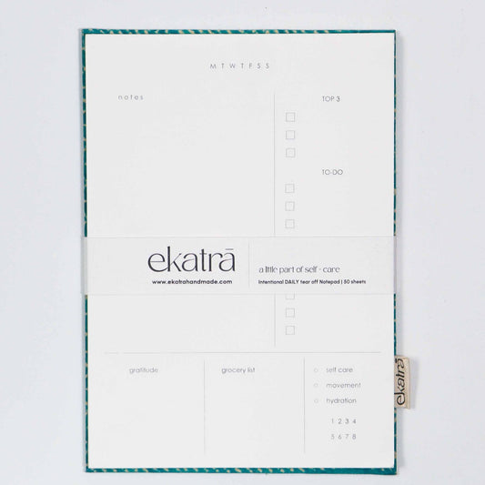 Daily Planner Notepad by Ekatra (60 sheets)