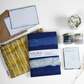 Sustainable Gratitude Hamper by Ekatra -Indigo Stripes