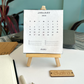 Hand Pressed Desk 2025 Calendar