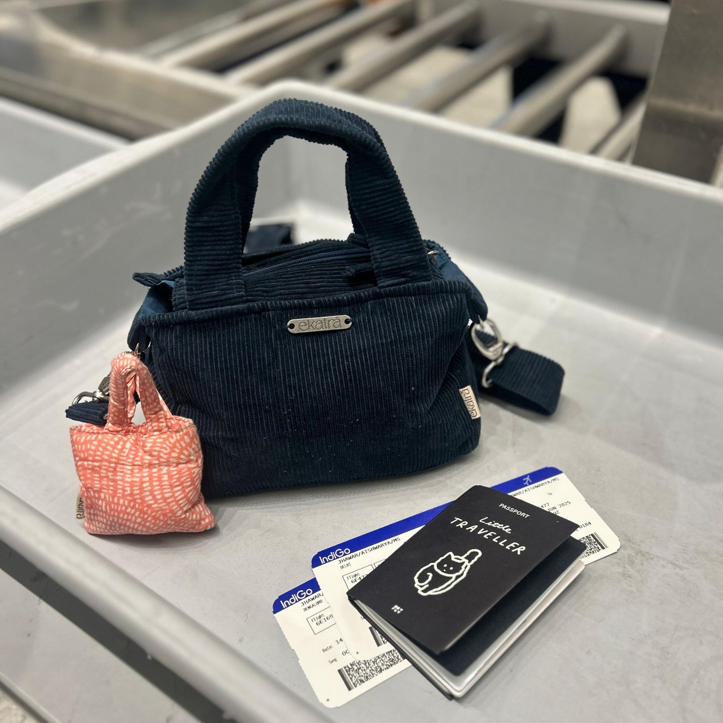 Corduroy Mini Tote