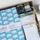 Sustainable Gratitude Hamper by Ekatra - Blue Elephant motif