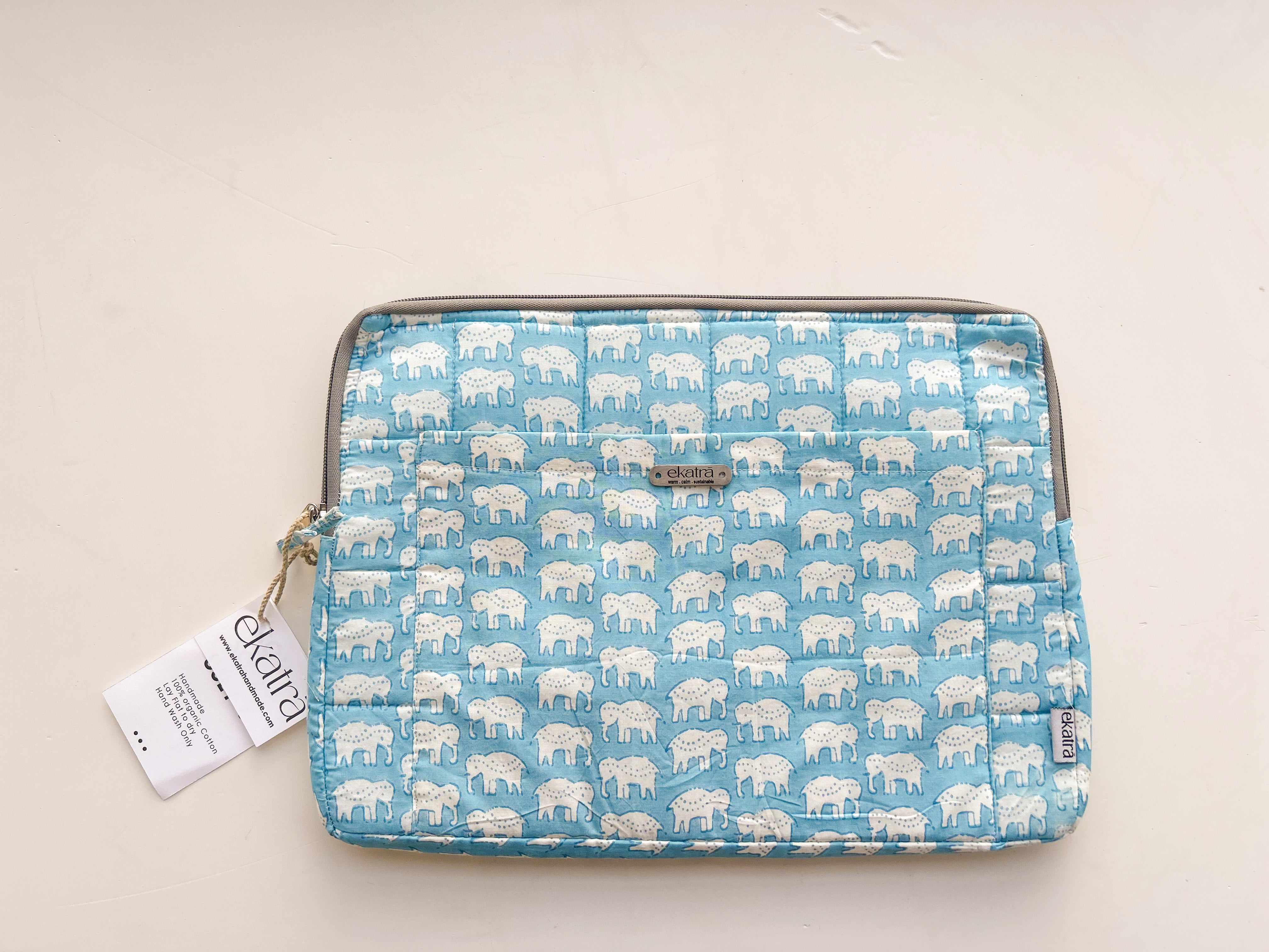 Cotton discount laptop bag