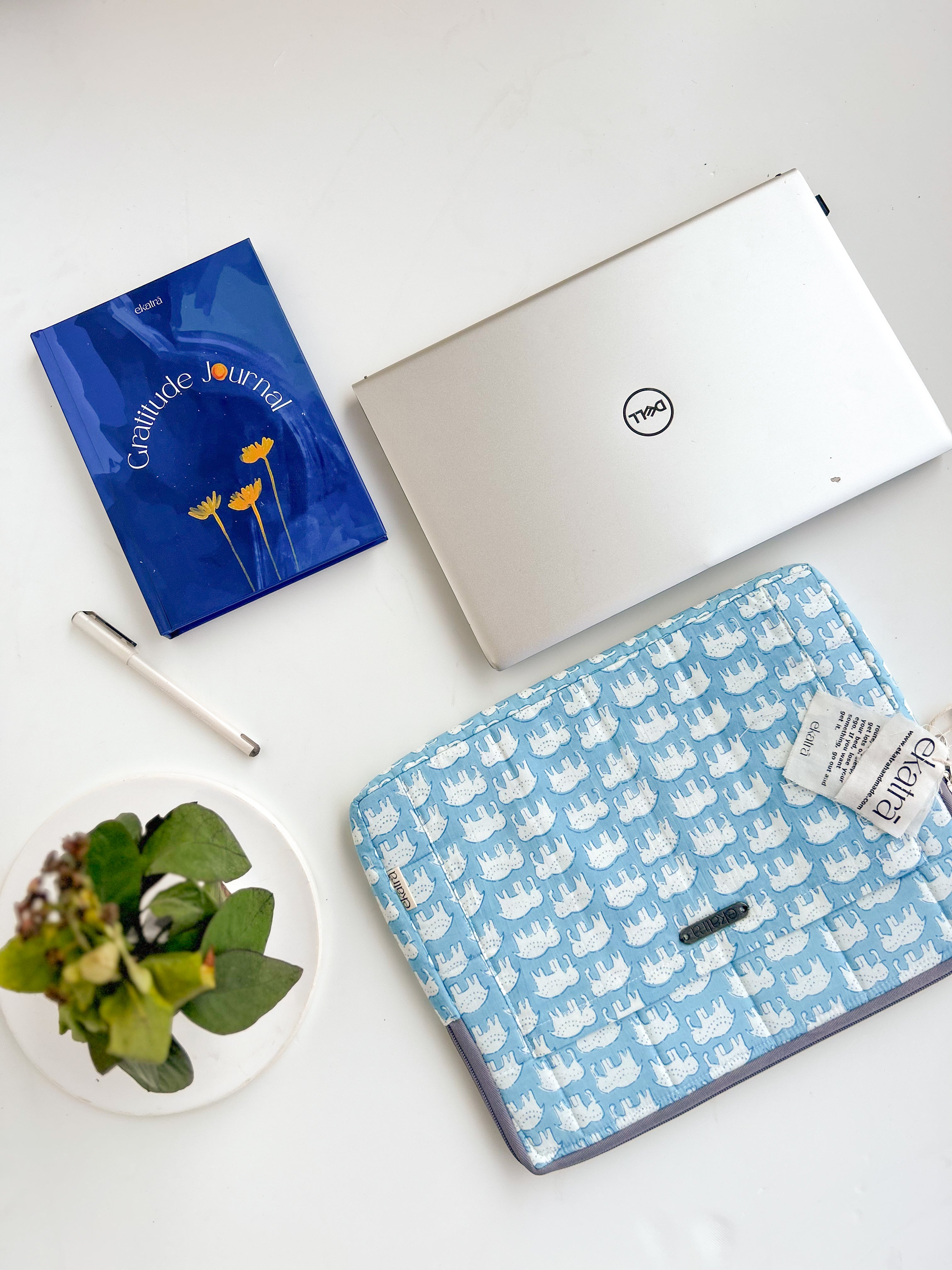 Blue laptop clearance cover