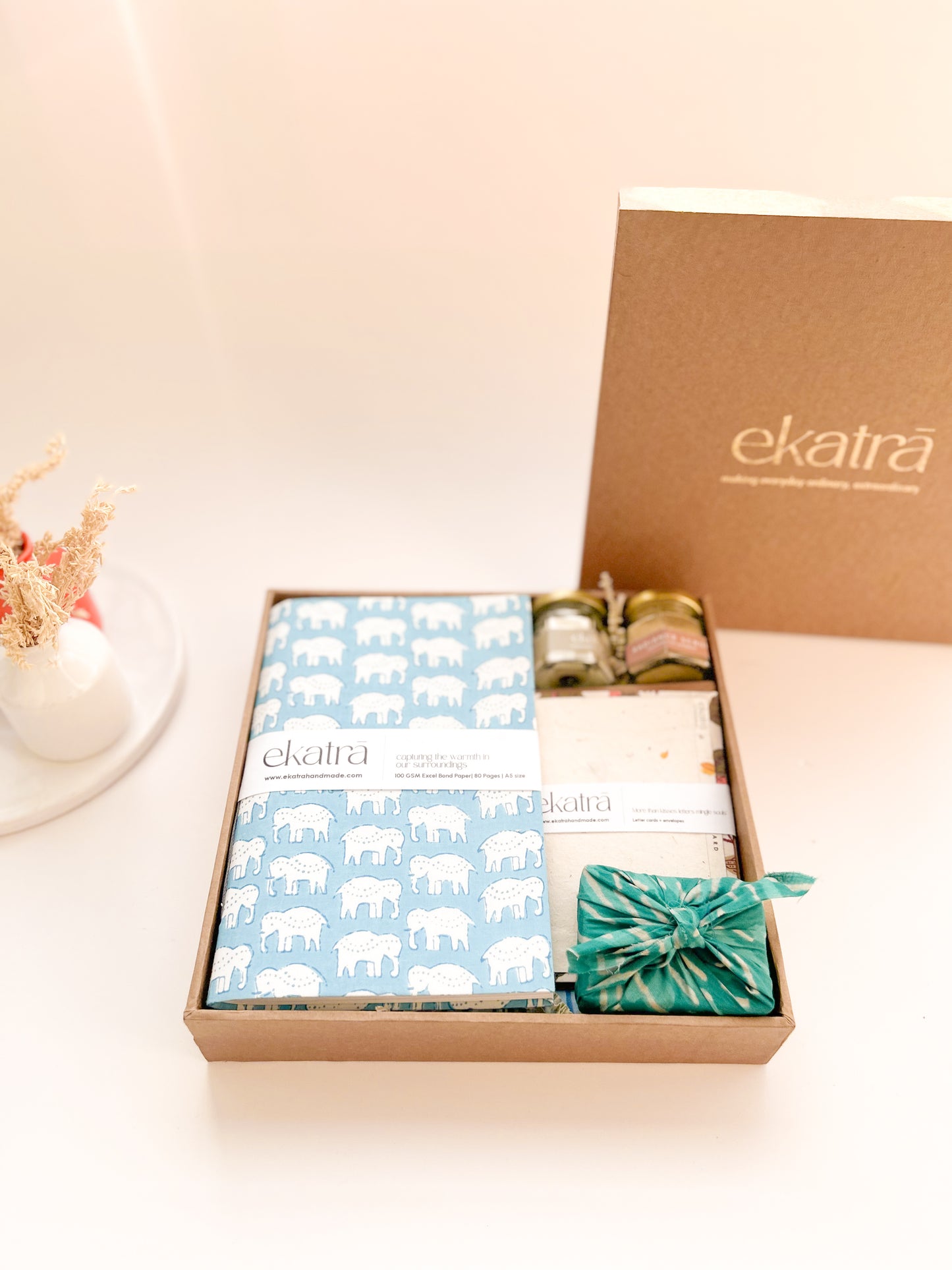 Sustainable Wellness Hamper for all by Ekatra - Elephant motif