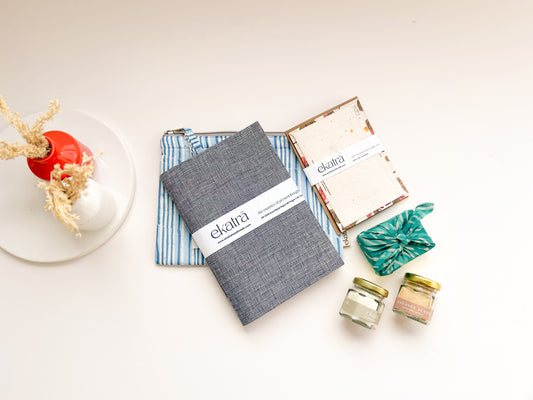 Sustainable Wellness Hamper for all by Ekatra - Solid Grey