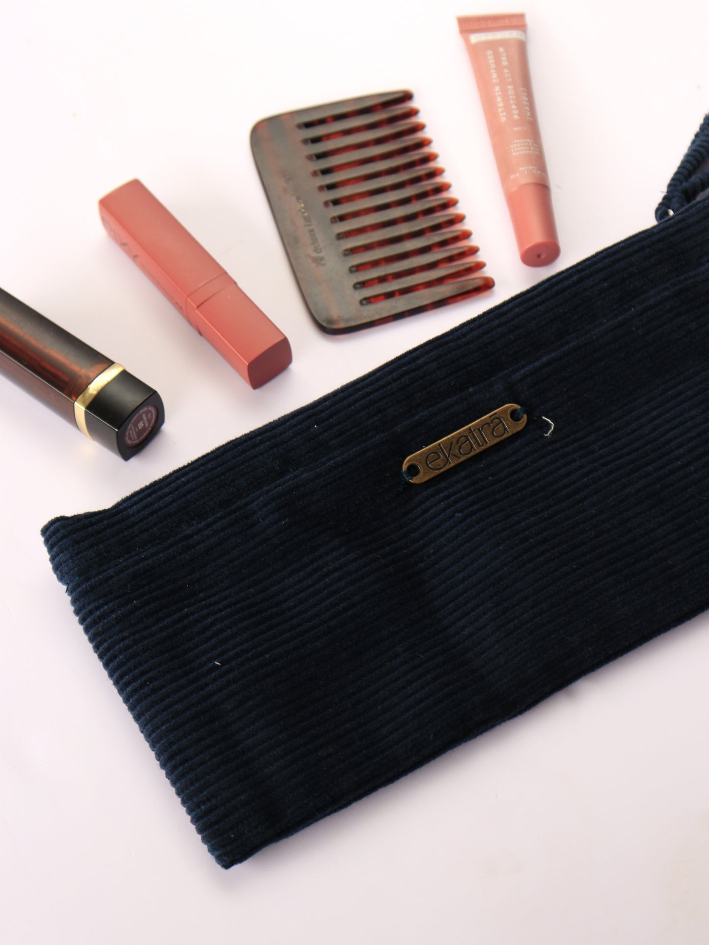 Corduroy Small Pouch
