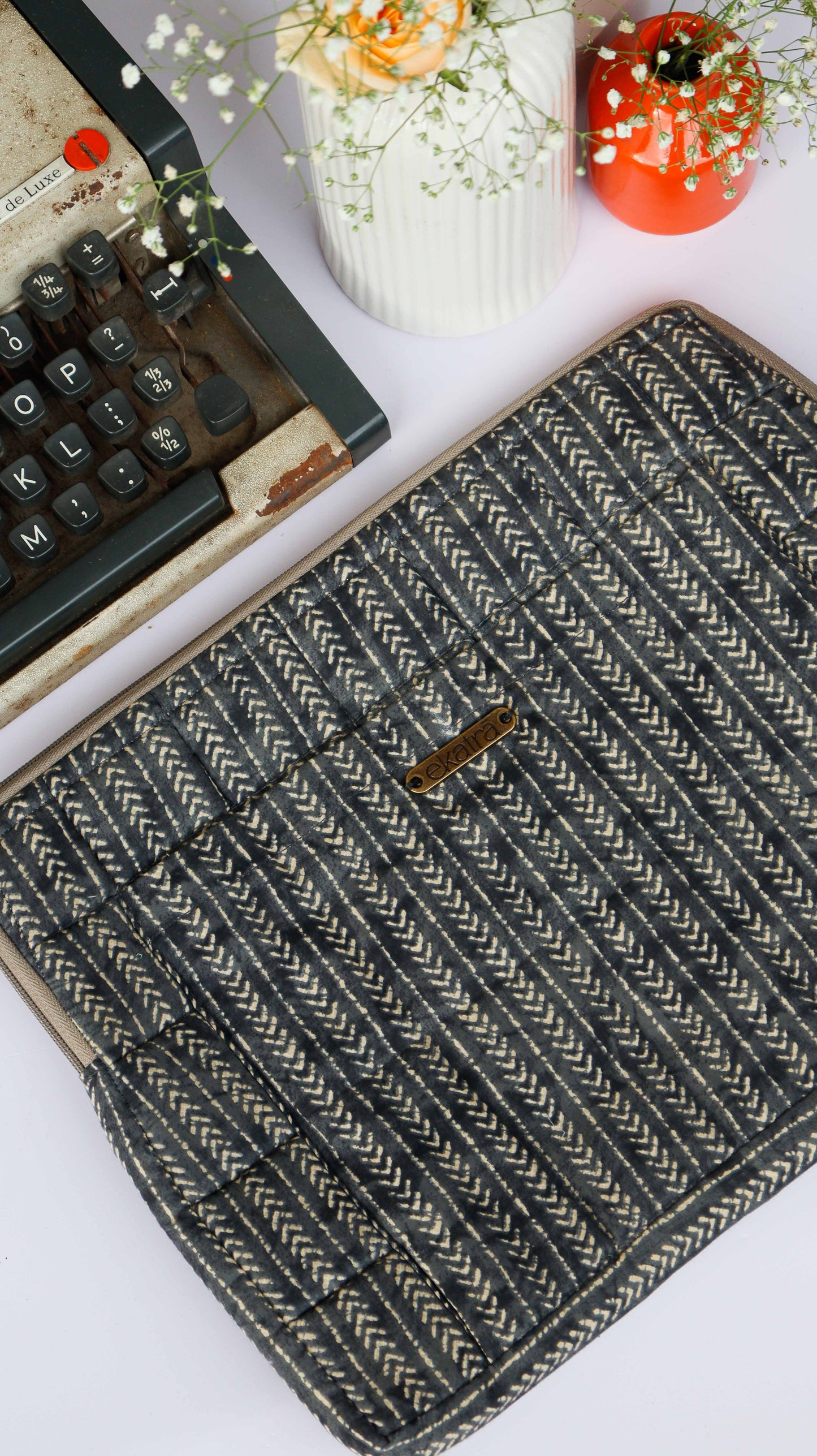 Cotton Laptop Sleeve/Cover