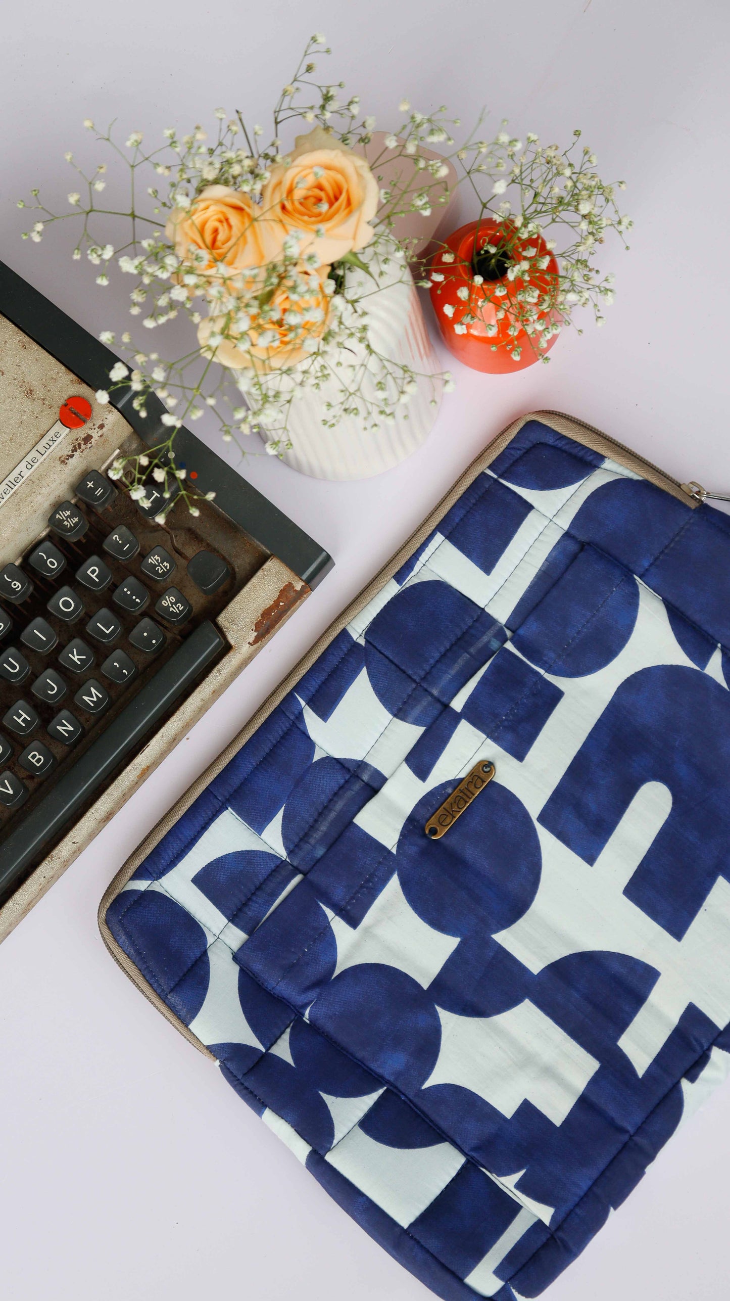 Cotton Laptop Sleeve/Cover