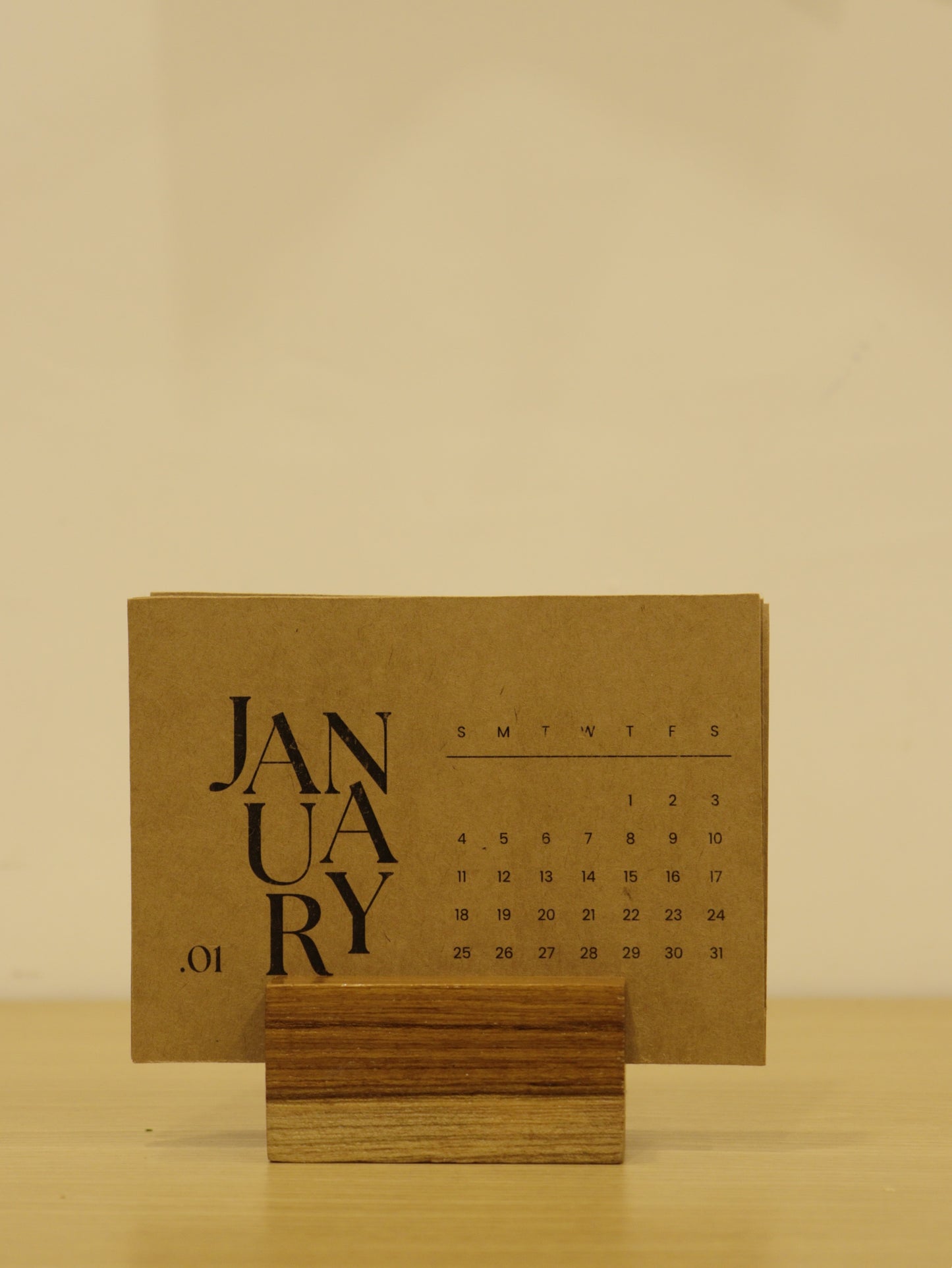 Desk 2026 Calendar