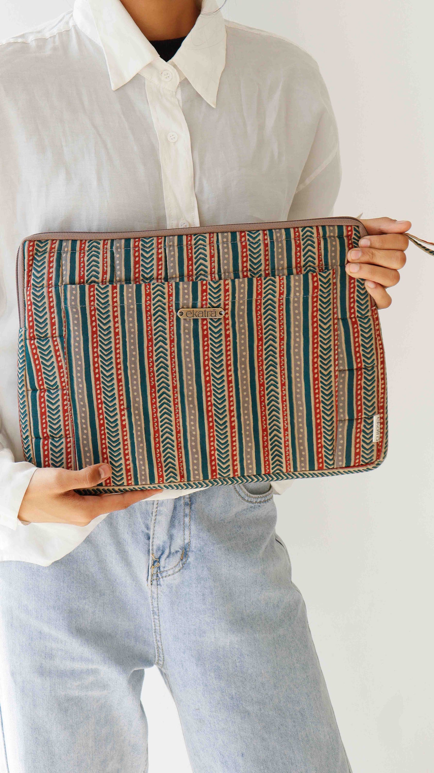 Cotton Laptop Sleeve/Cover