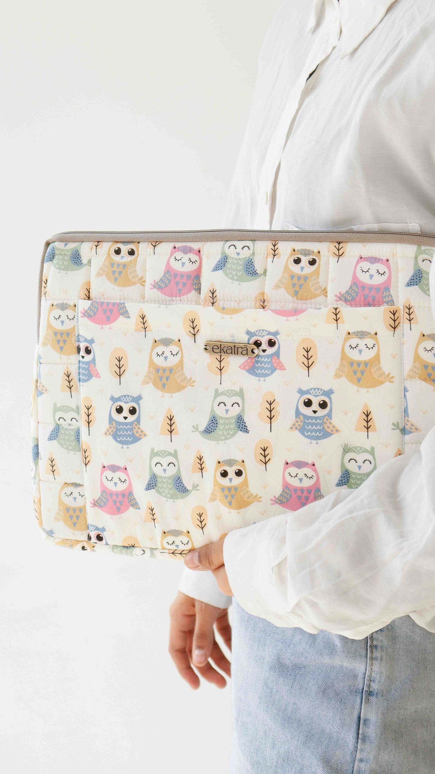 Cotton Laptop Sleeve/Cover
