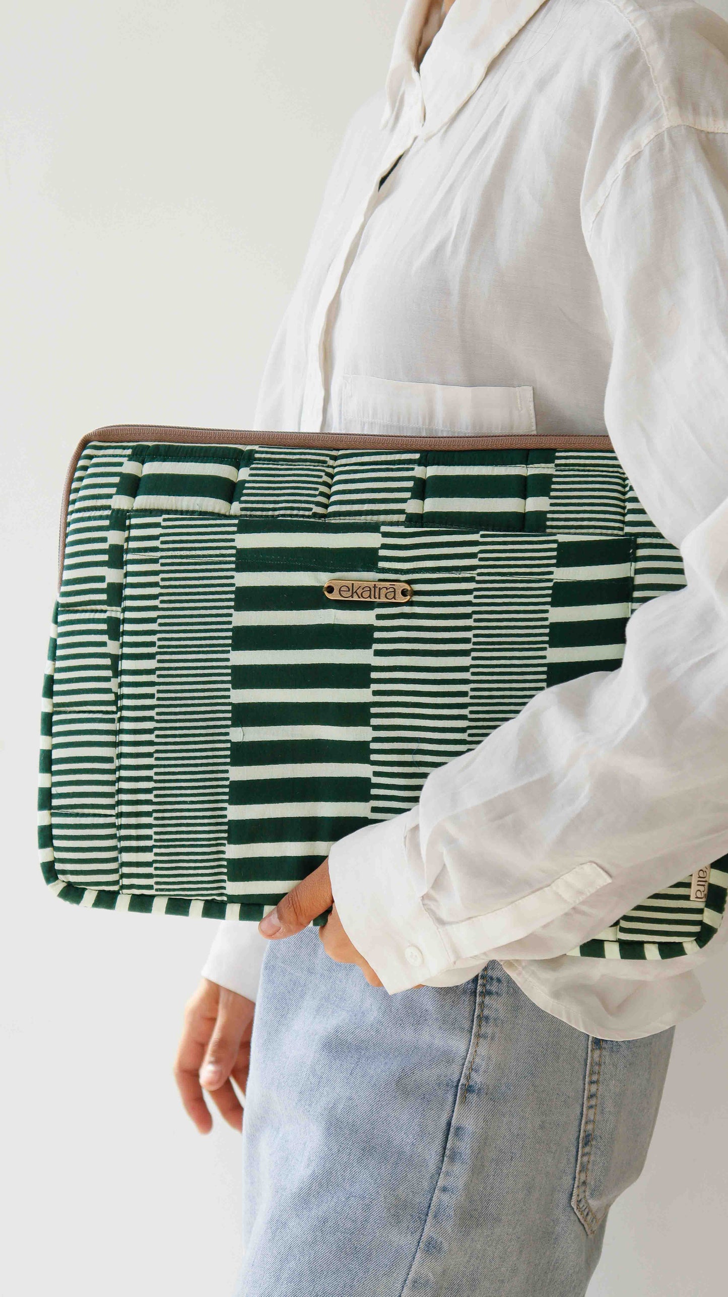 Cotton Laptop Sleeve/Cover