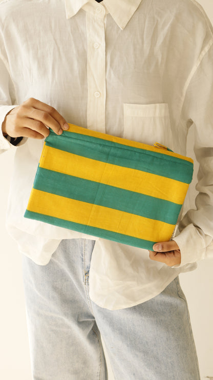 Sustainable Cotton Large Pouch by Ekatra