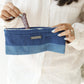 Sustainable Cotton Travel Pouch/Organizer by Ekatra - Small Pouch