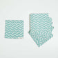 100% Cotton Sustainable Cloth Coasters  - Set of 6