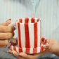 Candy Stripe Cup Set