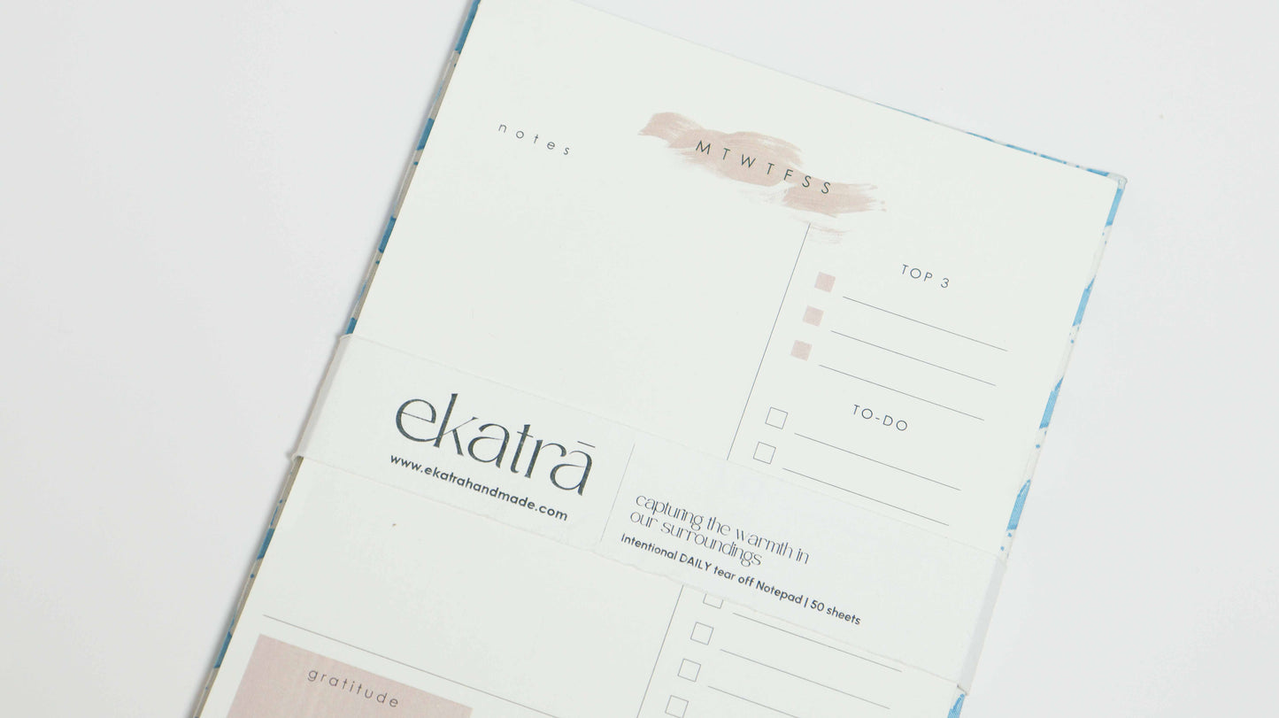 Daily Planner Notepad
