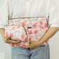 Handmade Laptop Sleeve with Detachable Pouch