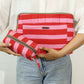 Handmade Laptop Sleeve with Detachable Pouch