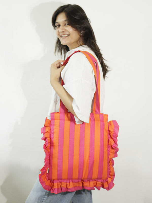 Frill Tote Bag
