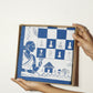 Blue Pottery Chess Set