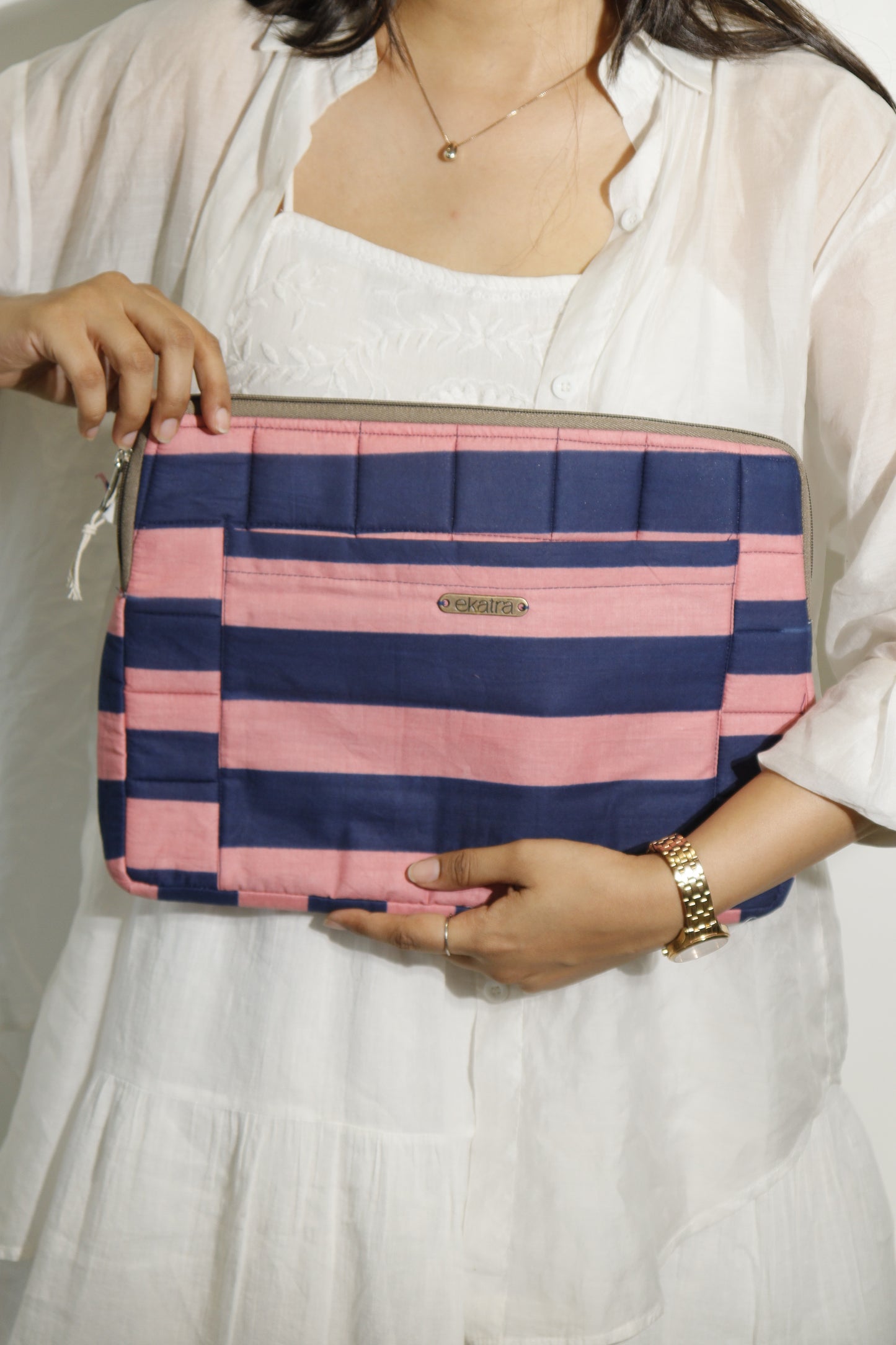 Cotton Laptop Sleeve/Cover