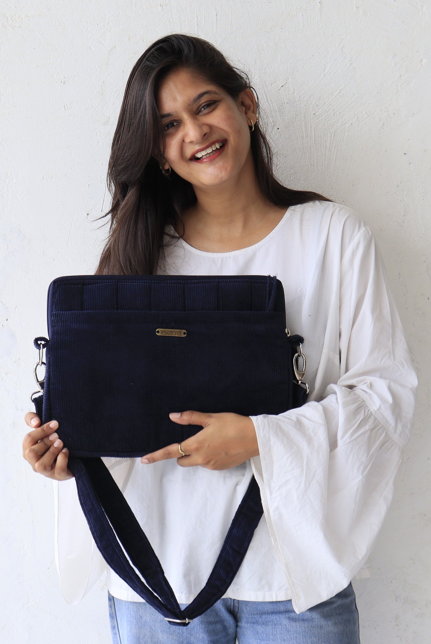 Corduroy Laptop Bag