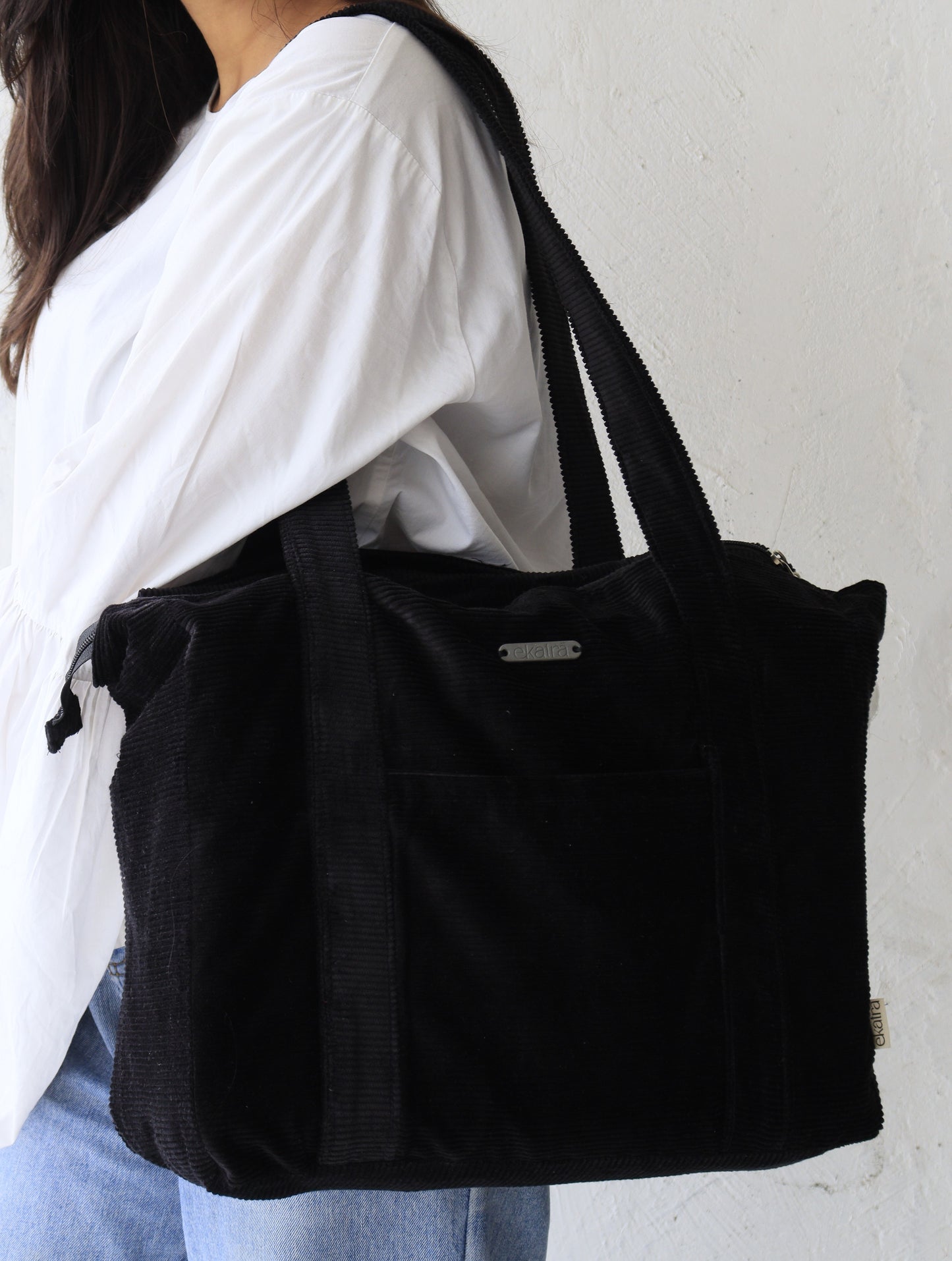 Corduroy Shopper’s Tote