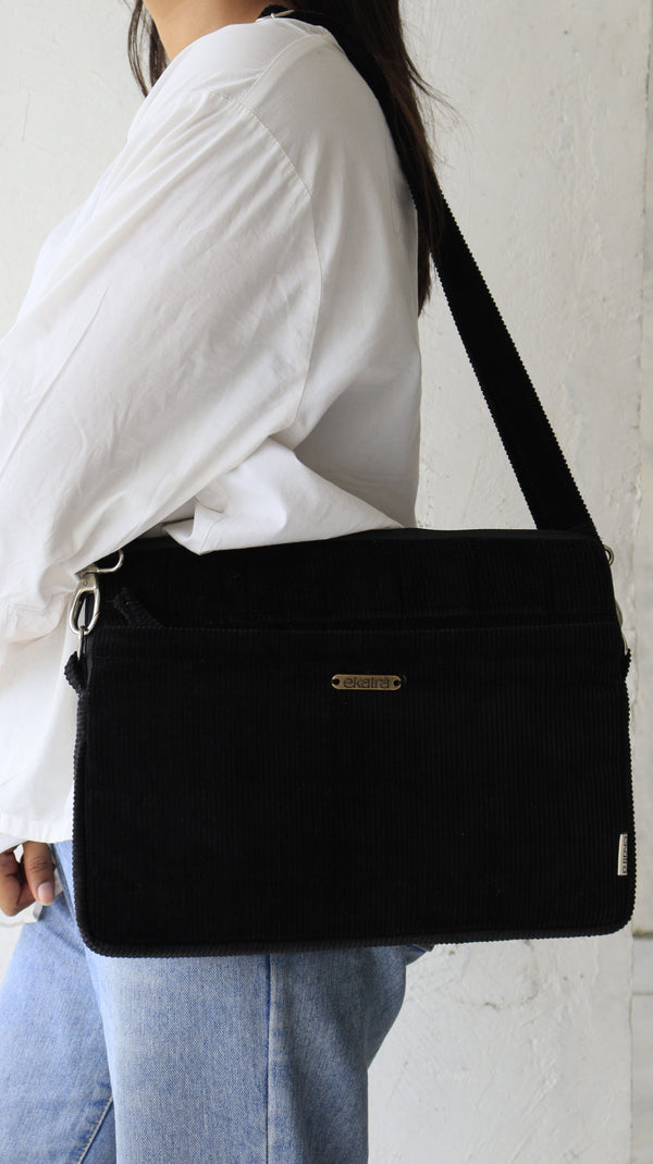 Corduroy Laptop Bag