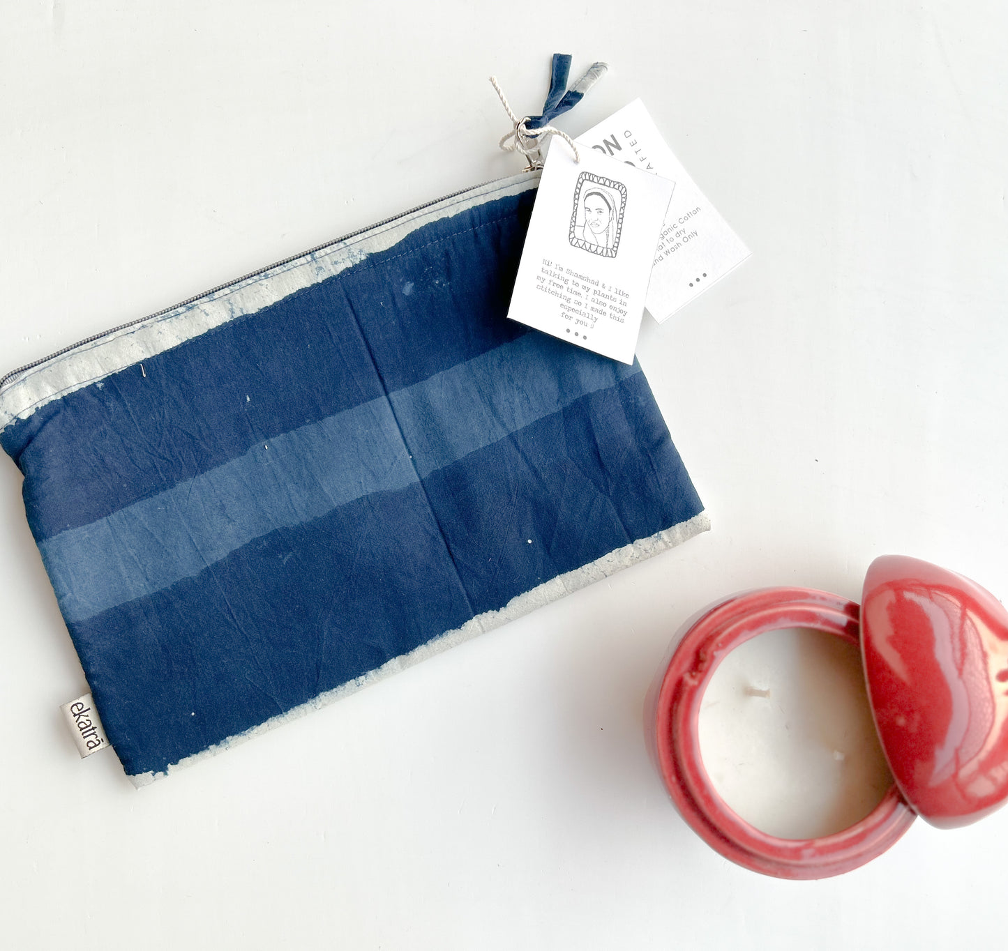 Sustainable Cotton Travel Pouch/Organizer by Ekatra