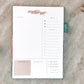 Daily Planner Notepad by Ekatra (60 sheets)