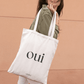 Day tote - Woven Cotton OUI