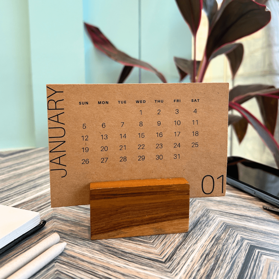 Desk 2025 Calendar