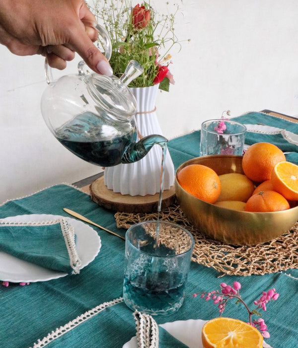 French Flax Table Linen Set : Wedding Favors | House Warming | Soiree | Home