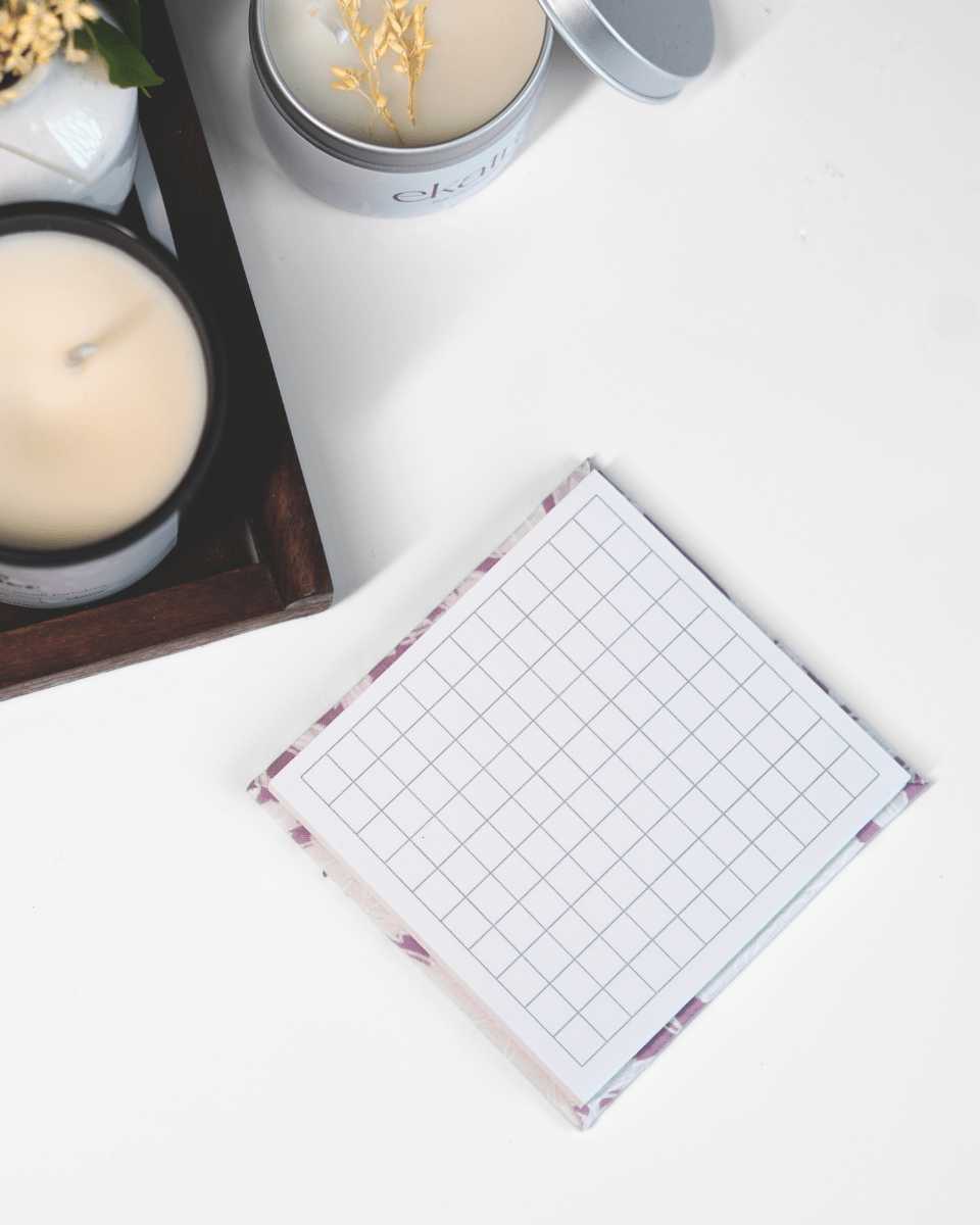 Grid Terable block pad/deskpad by Ekatra