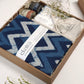 Sustainable Thoughtful Hamper by Ekatra Indigo Chevron