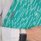 I-pad Sleeve Teal Stripes