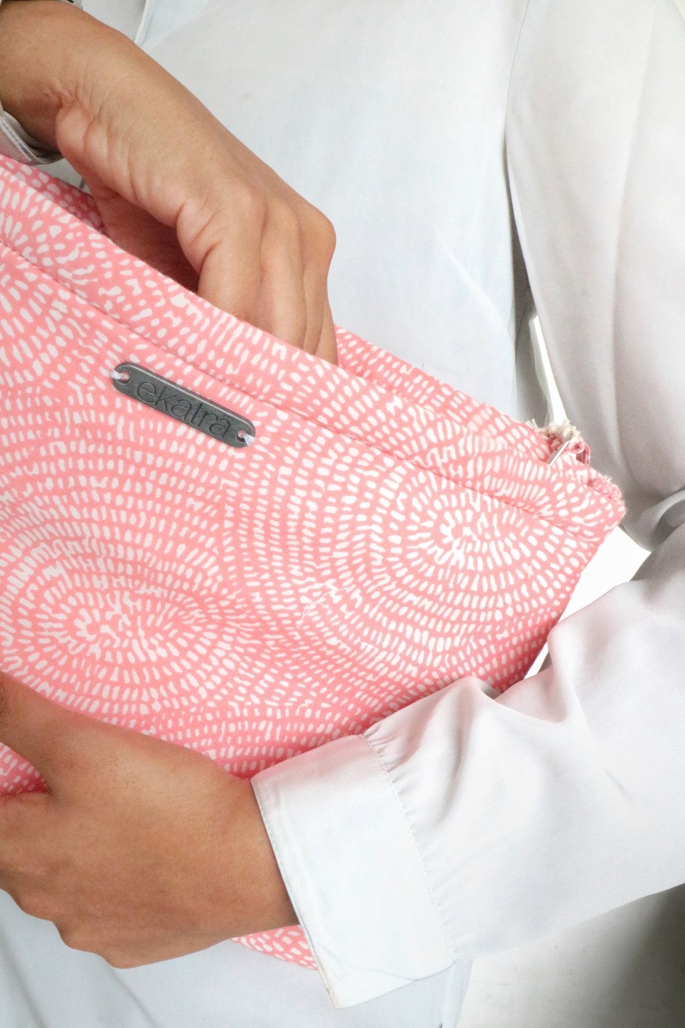 I-pad Sleeve Pink Dotted