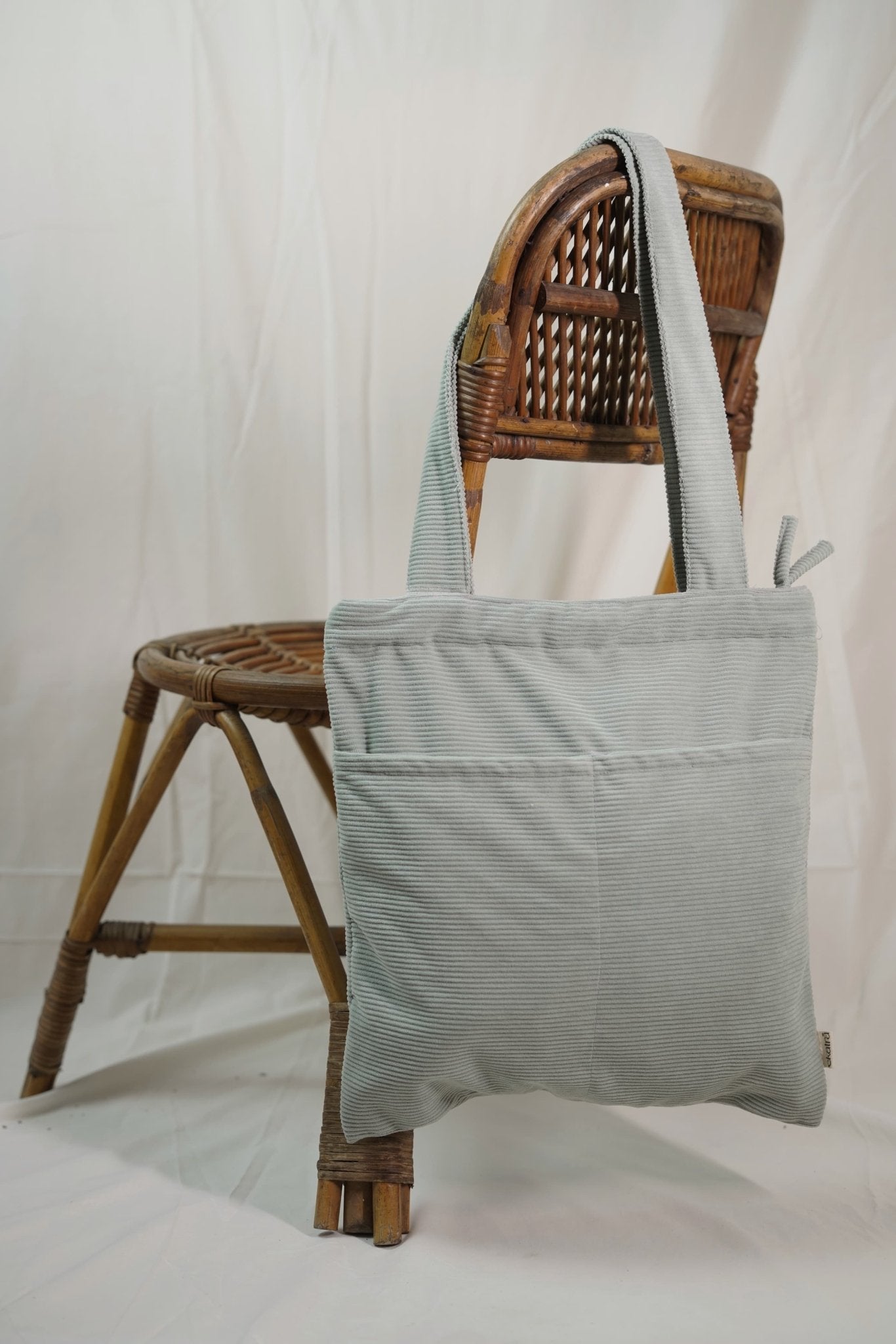 Minimalist Corduroy Day Tote