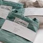 Premium Linen Tote Bags with pockets - Eco Friendly Teal