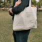 Premium Linen Tote Bags with pockets - Eco Friendly