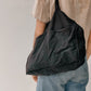 Premium Linen Tote Bags with pockets - Eco Friendly Charcaol