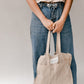 Premium Linen Tote Bags with pockets - Eco Friendly